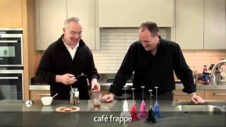 How to make a frappé coffee using an aerolatte milk frother [upl. by Udell132]