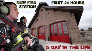 First 24 Hours in a New Fire Station  A Day in the Life [upl. by Conni]