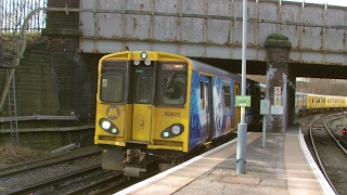 Half an Hour at 216  Birkenhead North Station 1022017  Class 507 508 terminus [upl. by Aimas578]